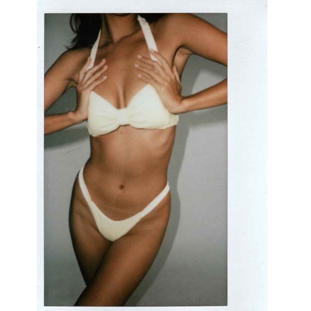 SET Blackbough Swimsuit: Courtney Top & Bottom, Butter Terry XL/XXL